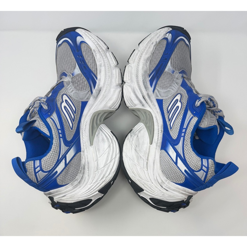 Balenciaga 6XL Sneaker Grey/Blue Size 9 US 42 EU - Picture 4 of 8